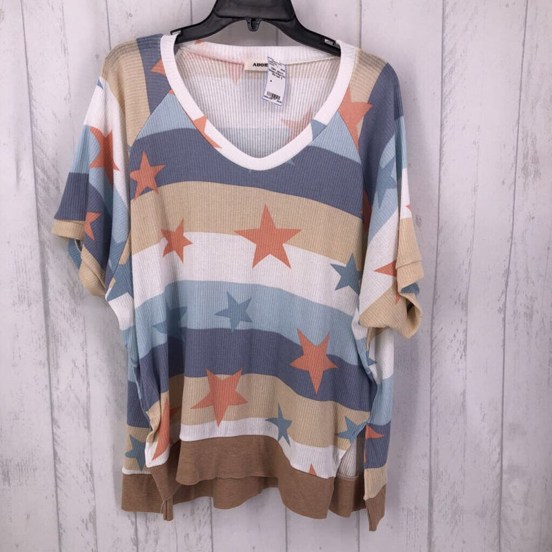 S Striped w/Stars S/S