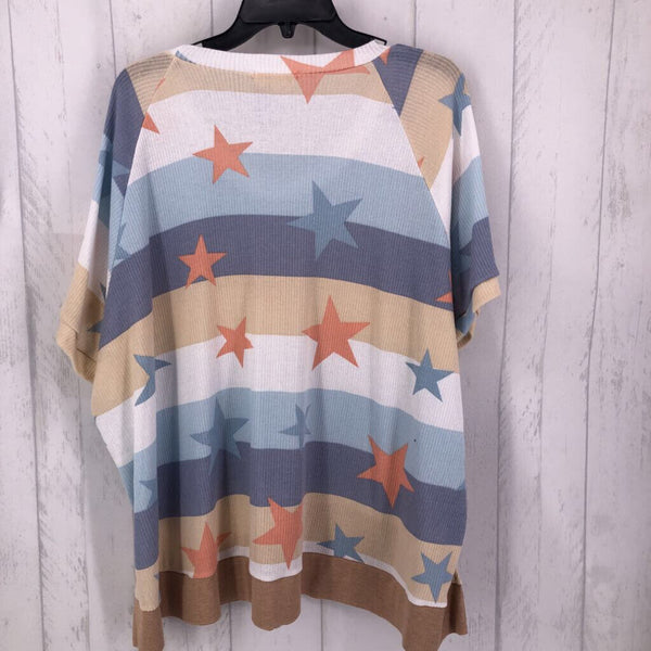 S Striped w/Stars S/S