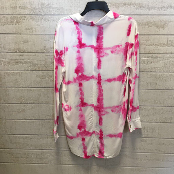 XS Tie dye button down L/S