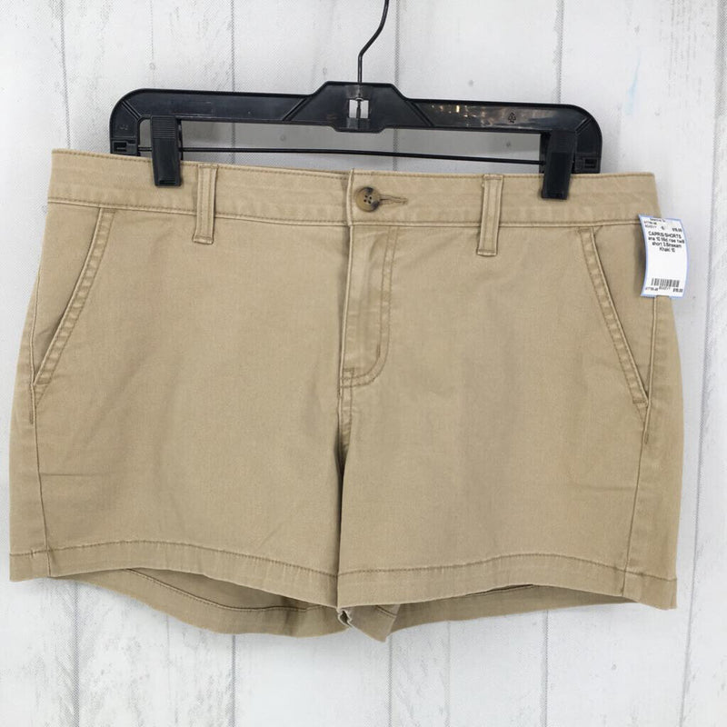 10 Mid rise twill short 3.5inseam