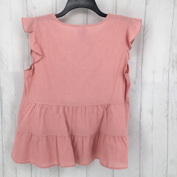 L Tiered ruffle slv