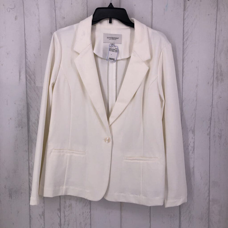 L Single button blazer