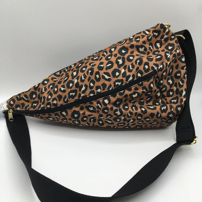 animal print sling bag