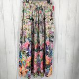 S Floral print maxi skirt