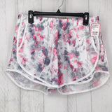 L Tie dye running short