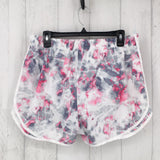 L Tie dye running short