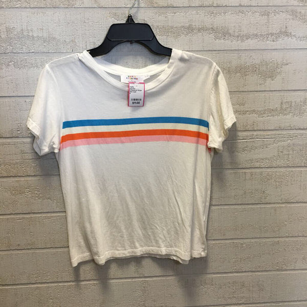 S Rainbow stripe S/S