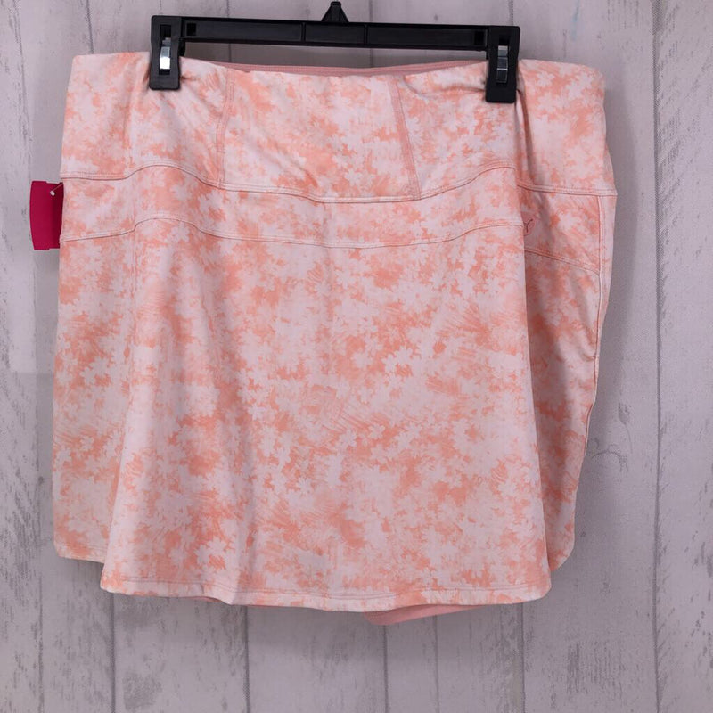 XXL Floral print golf skort