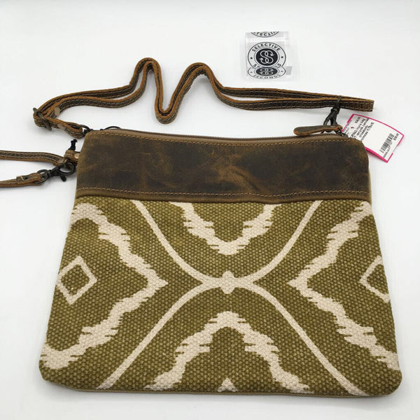 NWT upcycle canvas crossbody