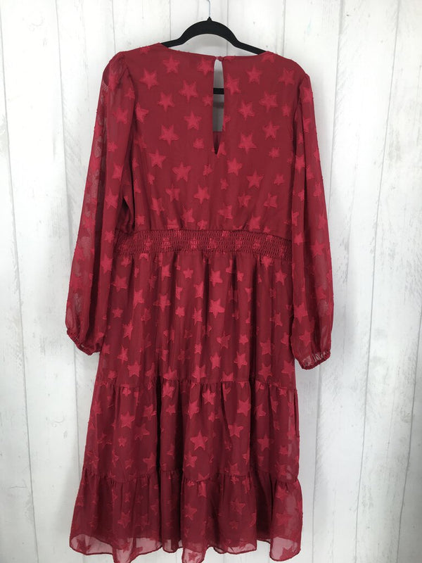 0 (XL) Flowy star L/S