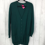 L V neck button down L/S