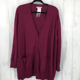 L V neck button down L/S cardigan