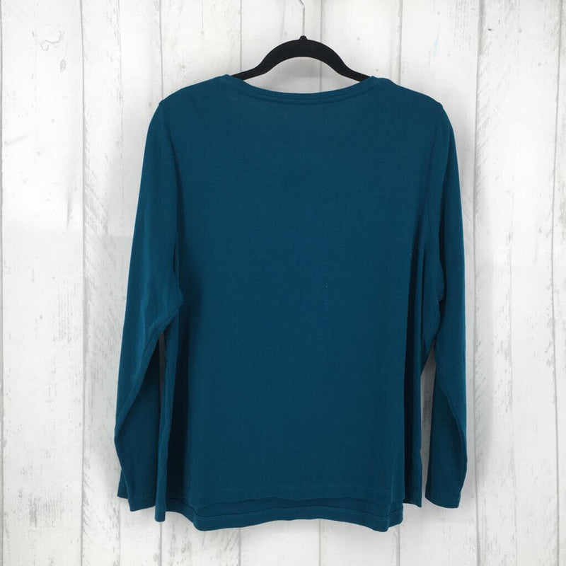 2X Round neck L/S tee