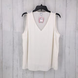 L v-neck tank