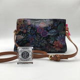 floral satchel