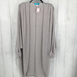 O/S knit dolman slv