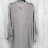 O/S knit dolman slv