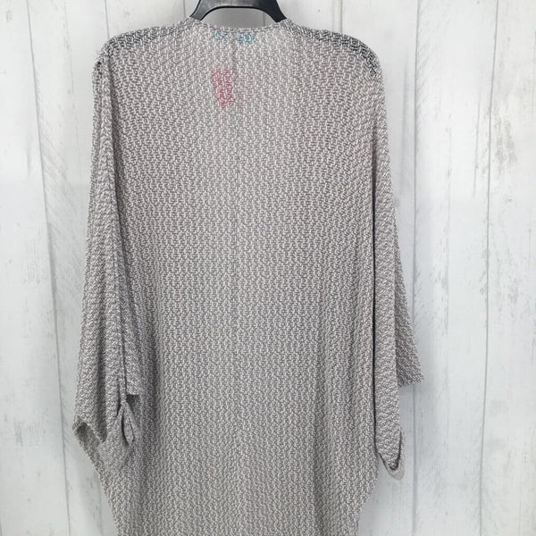 O/S knit dolman slv