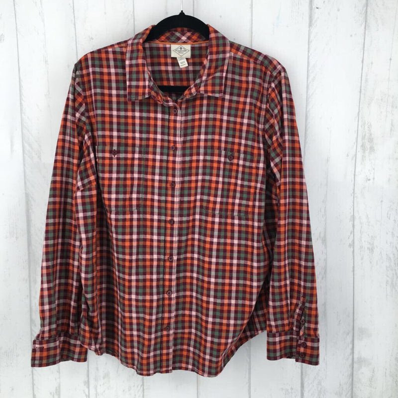 XXL Plaid button down l/s