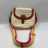 flap straw crossbody