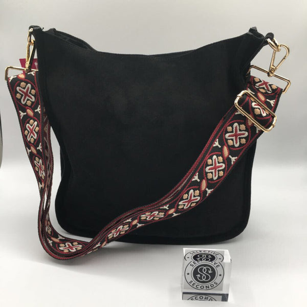 zip top crossbody w/ slip pocket