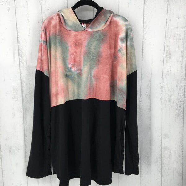 3XL Tie dye hoodie l/s