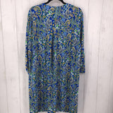 NWT 3x tab slv paisley v-neck dress