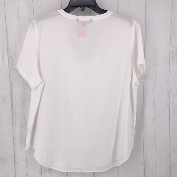 L s/s v-neck top