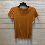 M Fine rib cotton tee