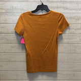 M Fine rib cotton tee