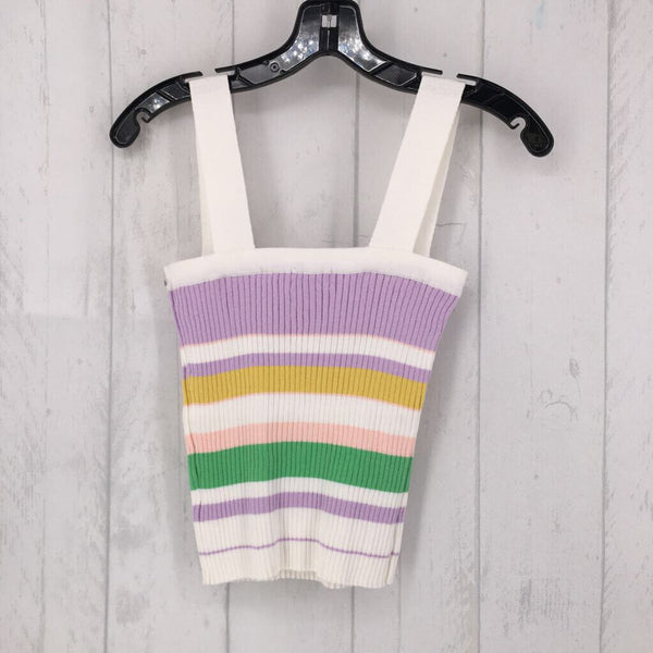 R42 S stripe knit tank