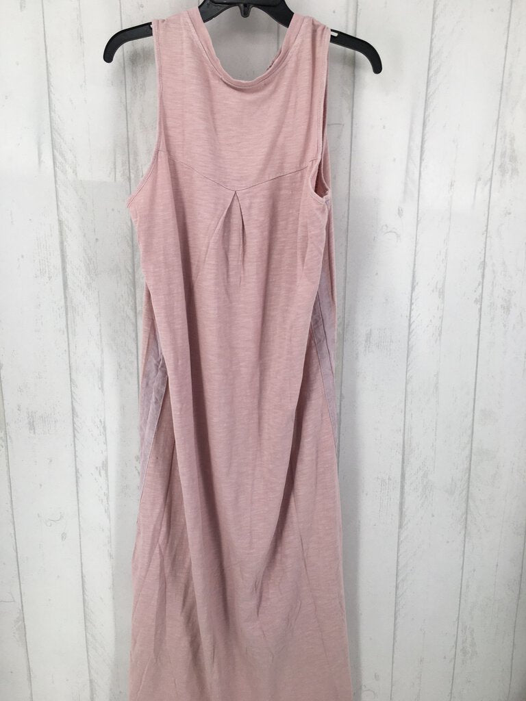 R44 L slvls 1/4 button maxi dress