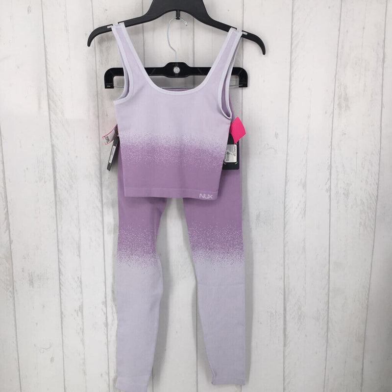 2pc S ombre sports bra & leggings set