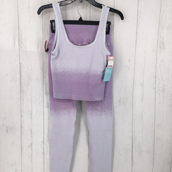 2pc M ombre sports bra & leggings set