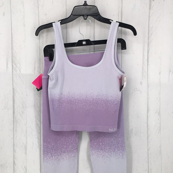 2pc L ombre sports bra & leggings set