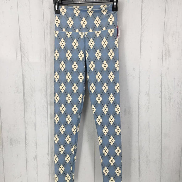 R96 S argyle print leggings