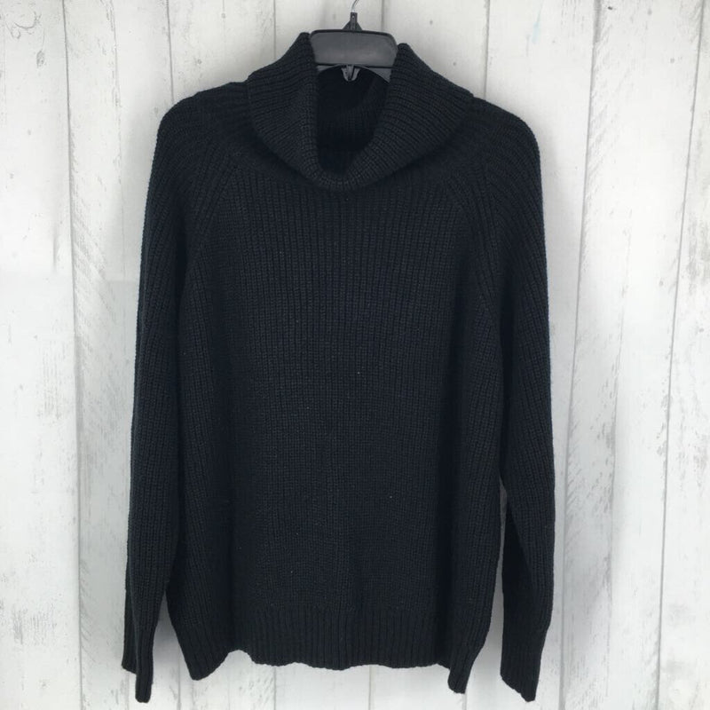 R64 L l/s cowl neck open back sweater