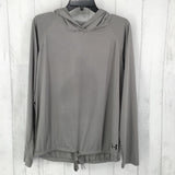 M Hoode l/s top drawstring hem