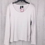 M Round neck l/s tee