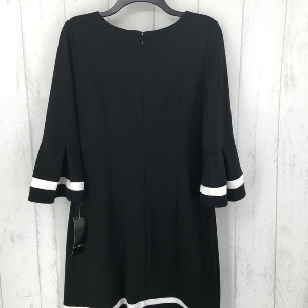 8 flare slv shiftdress