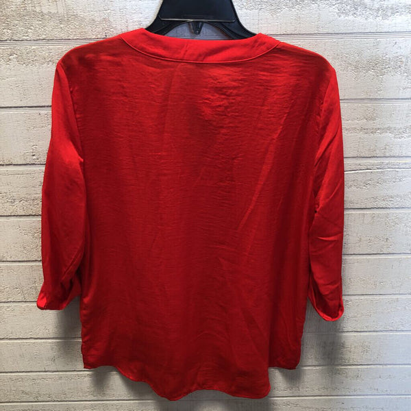 M V neck high/lo tab slv