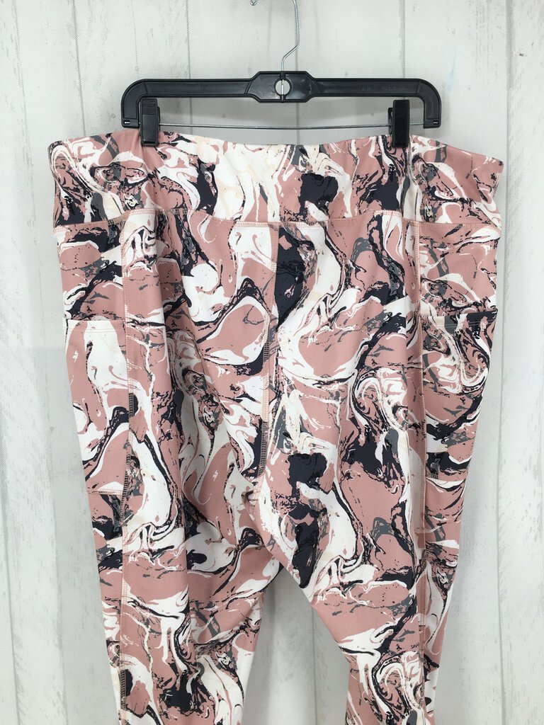 26/28 Pull on legging flo print