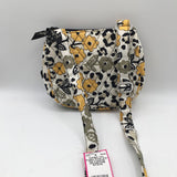 flower print flap crossbody