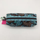 NWT paisley travel pouch