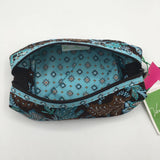 NWT paisley travel pouch