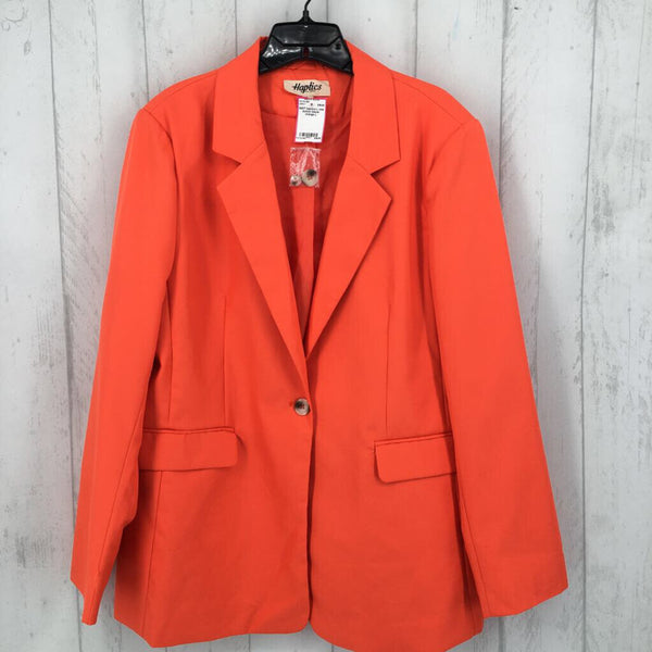 L one button blazer