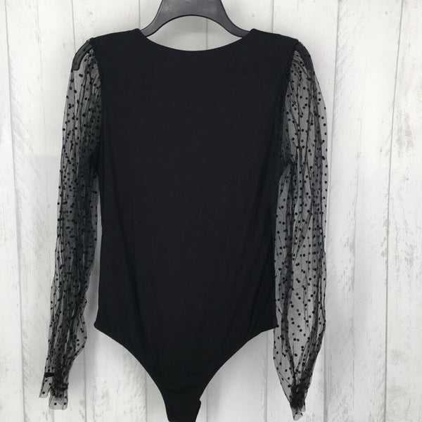 L textured l/s bodysuit