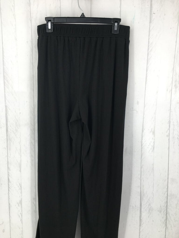 L pull on ribbed wide leg pants