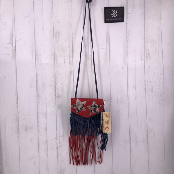 fringe & star woodstock crossbody