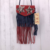 fringe & star woodstock crossbody